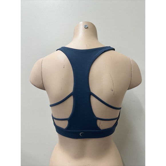 Zyia Active Sports Bra Grey Gray Yoga Athletic Workout Size Small FS Charity - Picture 3 of 9